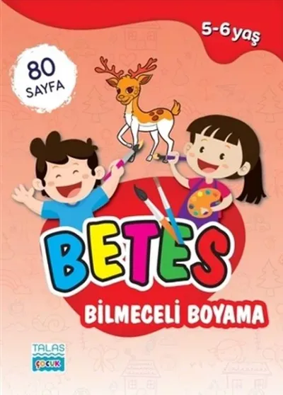 Betes Bilmeceli Boyama