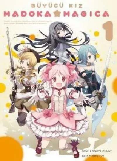 Büyücü Kız Madoka Magica Cilt - 1 Magica Quartet