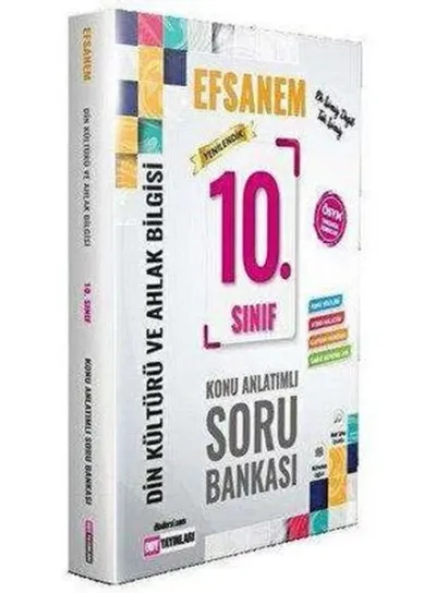 10. Sınıf Din Kültürü ve Ahlak Bilgisi Efsane Konu Anlatımlı Soru Bankası