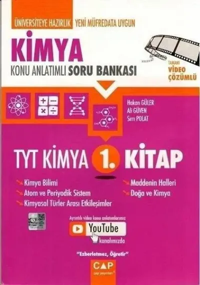 TYT Kimya 1.Kitap Konu Anlatımlı Soru Bankası