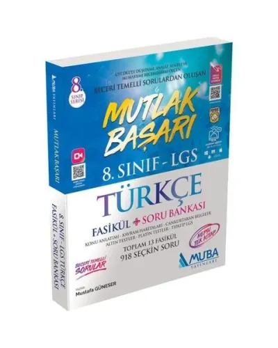 8.Sınıf LGS Mutlak Başarı Türkçe Fasikül ve Soru Bankası 