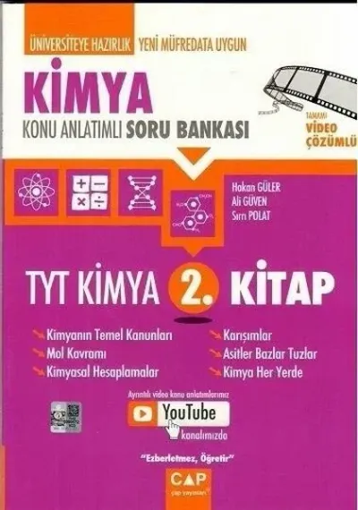 TYT Kimya 2.Kitap Konu Anlatımlı Soru Bankası