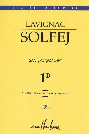 Lavignac Solfej 1D (Küçük Boy)