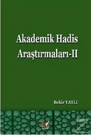 Akademik Hadis Araştırmaları 2