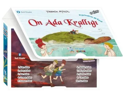 On Ada Krallığı Seti - 10 Kitap Takım