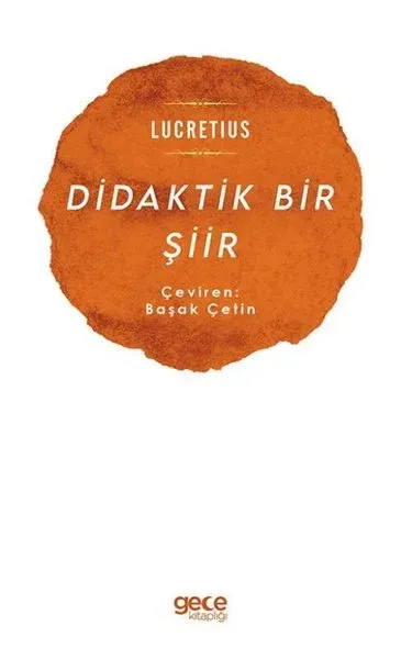 Didaktik Bir Şiir