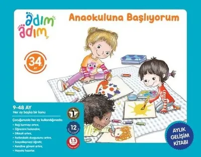 Adım Adım 34.Ay Gelişim Kitabı