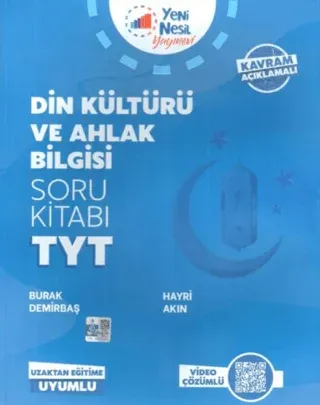 Yeni Nesil YKS TYT Din Kültürü ve Ahlak Bilgisi Soru Kitabı