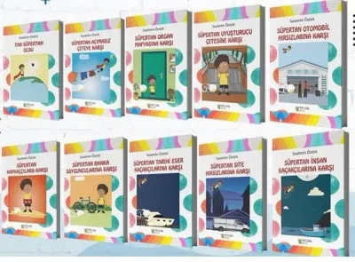 Süpertan Görev Başında (10 Kitap Takım)