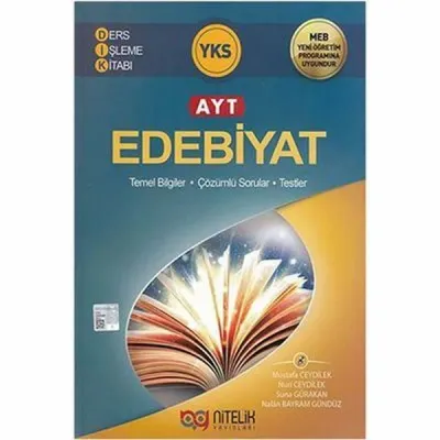 Nitelik YKS AYT Edebiyat Ders İşleme Kitabı