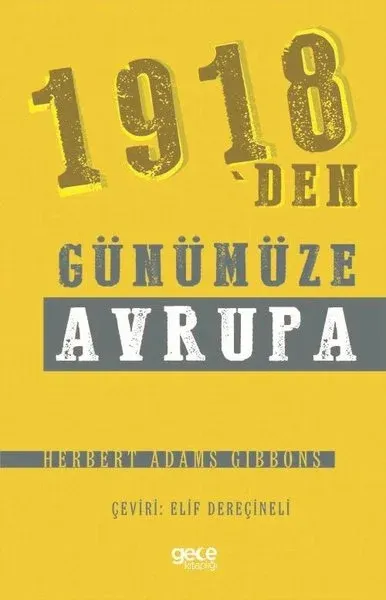 1918'den Günümüze Avrupa