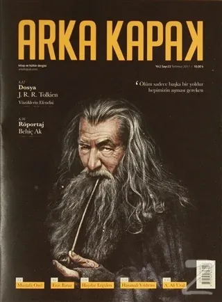 Arka Kapak Dergisi Sayı : 22 Temmuz 2017