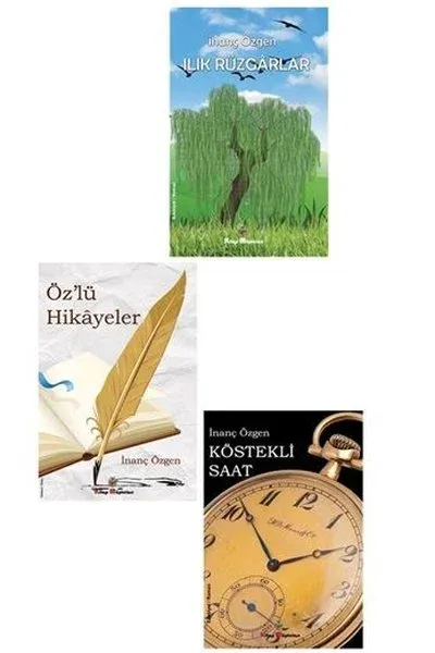 İnanç Özgen Kitapları Roman Hikaye Kitap Seti - 3 Kitap Takım