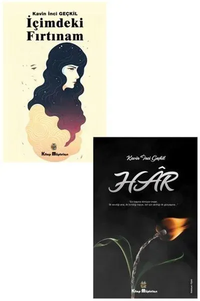 Kavin İnci Geçkil Roman Seti - 2 Kitap Takım