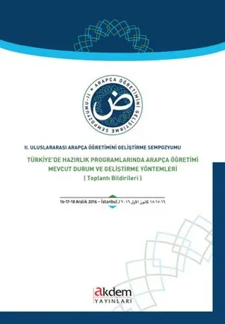 2. Uluslararası Arapça Öğretimini Geliştirme Sempozyumu