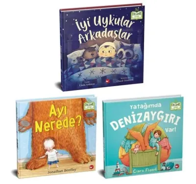 Uyumaya Gidiyorum Seti - Organik Kitap (3 Kitap Takım) (Ciltli)