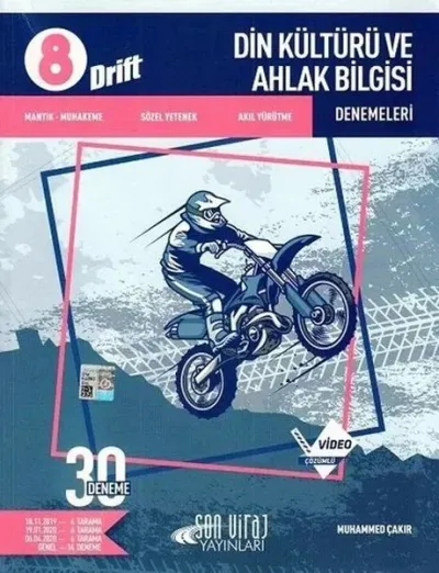 8.Sınıf Din Kültürü ve Ahlak Bilgisi Drift Deneme 30'lu