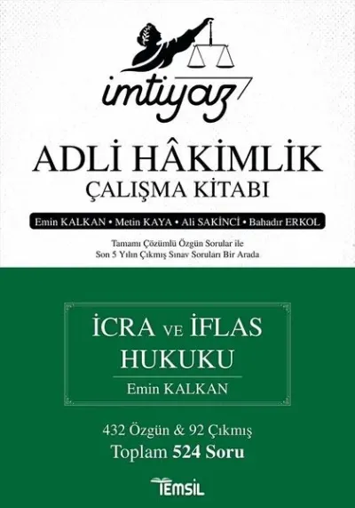 İmtiyaz Adli Hakimlik Çalışma Kitabı İcra Ve İflas Hukuku