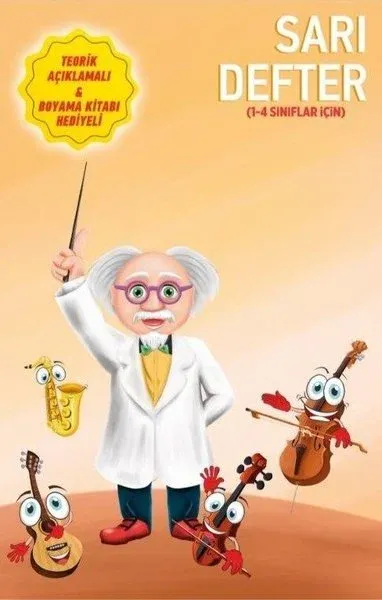 Porte Müzik Akademisi Sarı Defter (1-4 Sınıflar İçin)