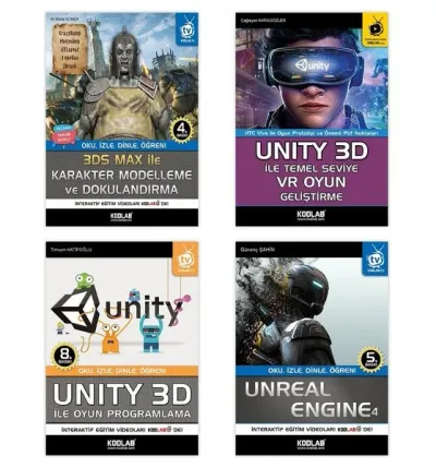 Oyun Programlama Seti 6 (4 Kitap Takım)