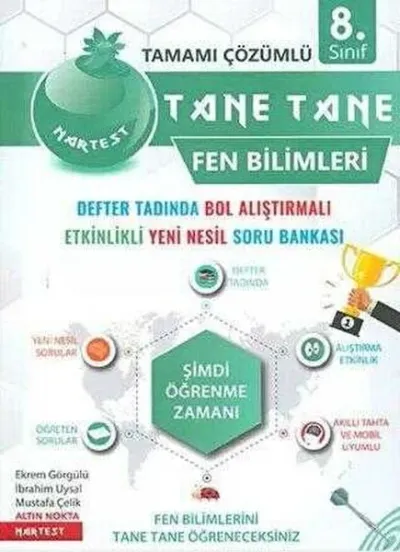 8.Sınıf Defter Tadında Tane Tane Fen Bilimleri