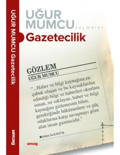 Gazetecilik Uğur Mumcu