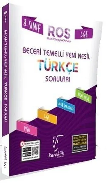 8. Sınıf Beceri Temelli Yeni Nesil Türkçe Soruları