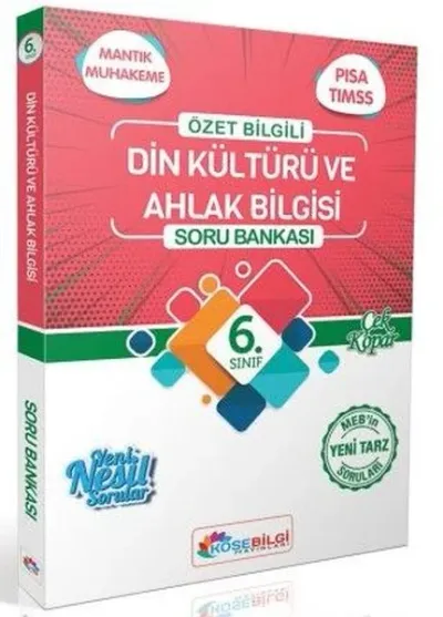6. Sınıf Din Kültürü ve Ahlak Bilgisi Özet Bilgili Soru Bankası 