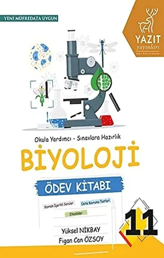 Yazıt 11. Sınıf Biyoloji Ödev Kitabı