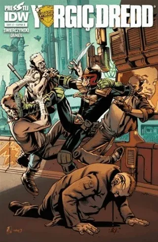 Yargıç Dredd 12: Kapak B