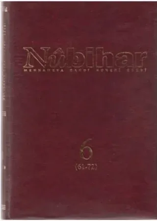 Nubihar Kovar Çerm: 6 Hejmar: 61-72 (Ciltli)