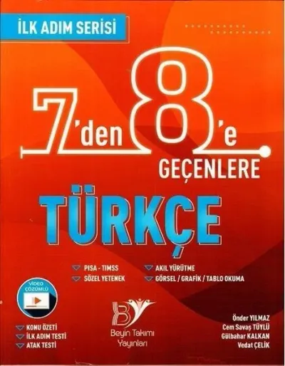 2022 7'den 8'e Geçenlere Türkçe İlk Adım Serisi