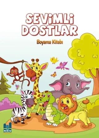 Sevimli Dostlar Boyama Kitabı