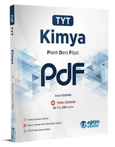 2023 TYT Kimya Planlı Ders Föyü