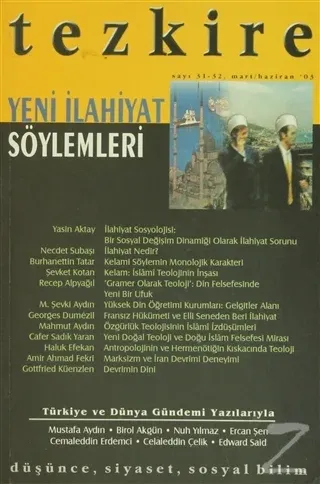 Tezkire Dergisi Sayı: 31 - 32