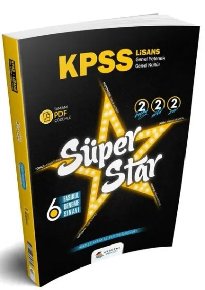KPSS Genel Yetenek Genel Kültür 6 Deneme