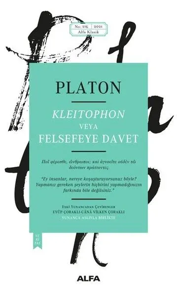Kleitophon Veya Felsefeye Davet