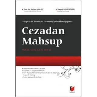 Yargıtay'ın Tümüyle Taranmış İçtihatları Işığında Cezadan Mahsup