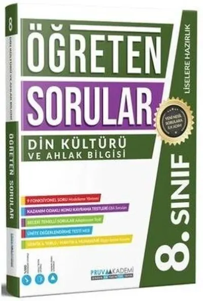 8. Sınıf Din Kültürü ve Ahlak Bilgisi Öğreten Soru Bankası