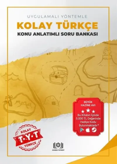 Uygulamalı Yöntemle Kolay Türkçe - Konu Anlatımlı Soru Bankası