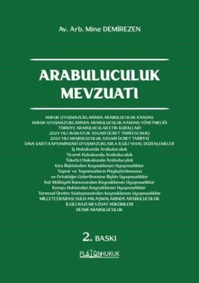 Arabuluculuk Mevzuatı