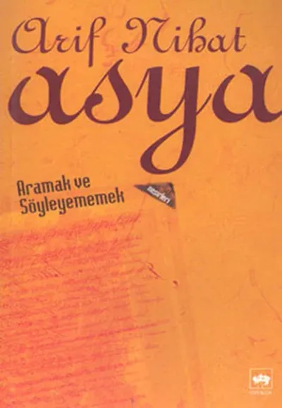 Aramak ve Söyleyememek
