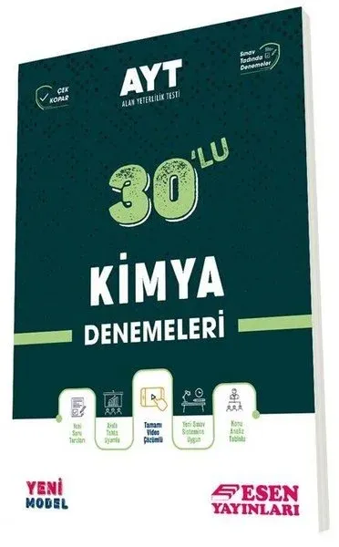 2022 AYT Kimya 30'lu Deneme