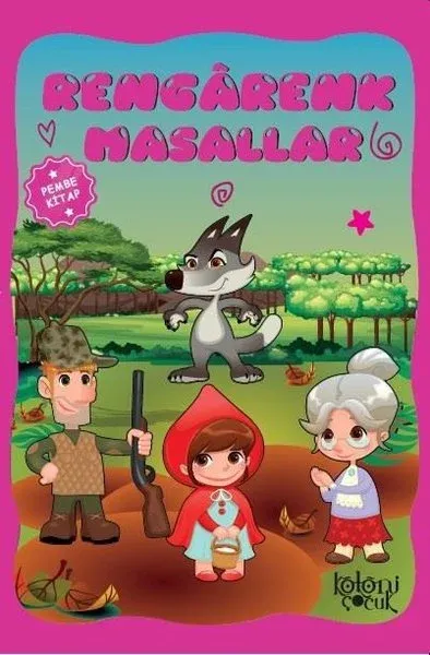 Rengarenk Masallar - Pembe Kitap