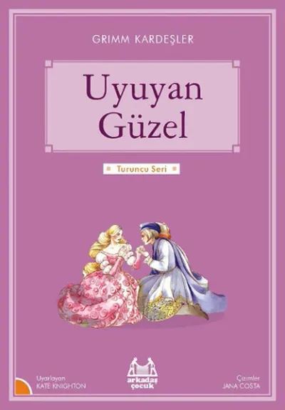 Uyuyan Güzel (Turuncu Dizi - Tel Dikiş Kapak)