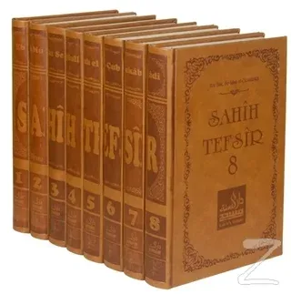 Sahih Tefsir 8 Cilt Takım (Ciltli)