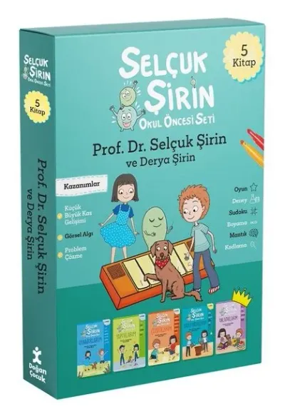 Selçuk Şirin Okul Öncesi Seti - 5 Kitap Takım