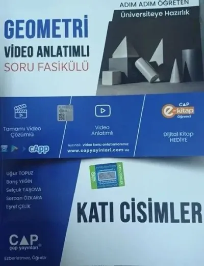 Geometri Katı Cisimler Konu Anlatımlı Soru Bankası