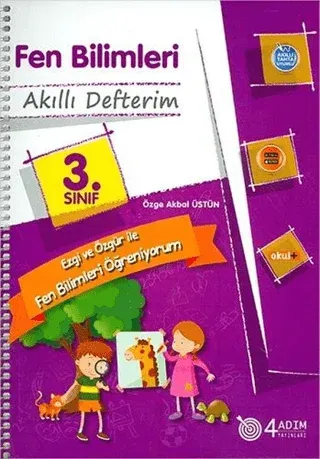 3. Sınıf Fen Bilimleri Akıllı Defterim