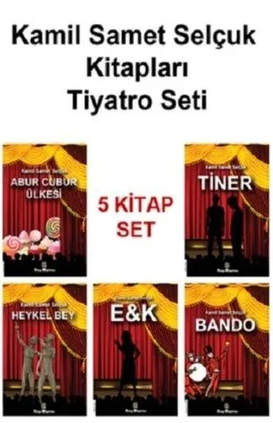 Kamil Samet Selçuk Kitapları - Tiyatro Seti - 5 Kitap Takım